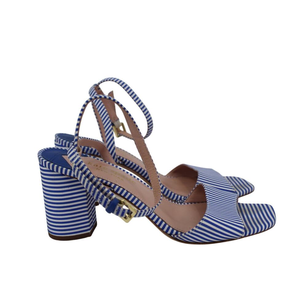 Kate Spade New York Delphine Poplin Canvas Sandals Size 7.5B